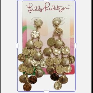 Lilly Pulitzer Gold Cascading Earrings